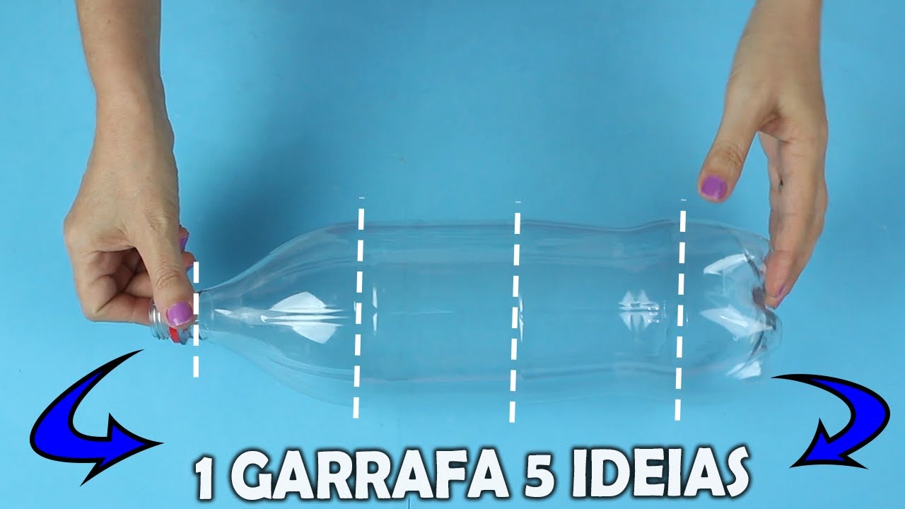 5 IDEIAS  FABULOSAS COM 1 GARRAFA PLÁSTICA - VOCÊS VÃO AMAR - ANA ROGÉRIA