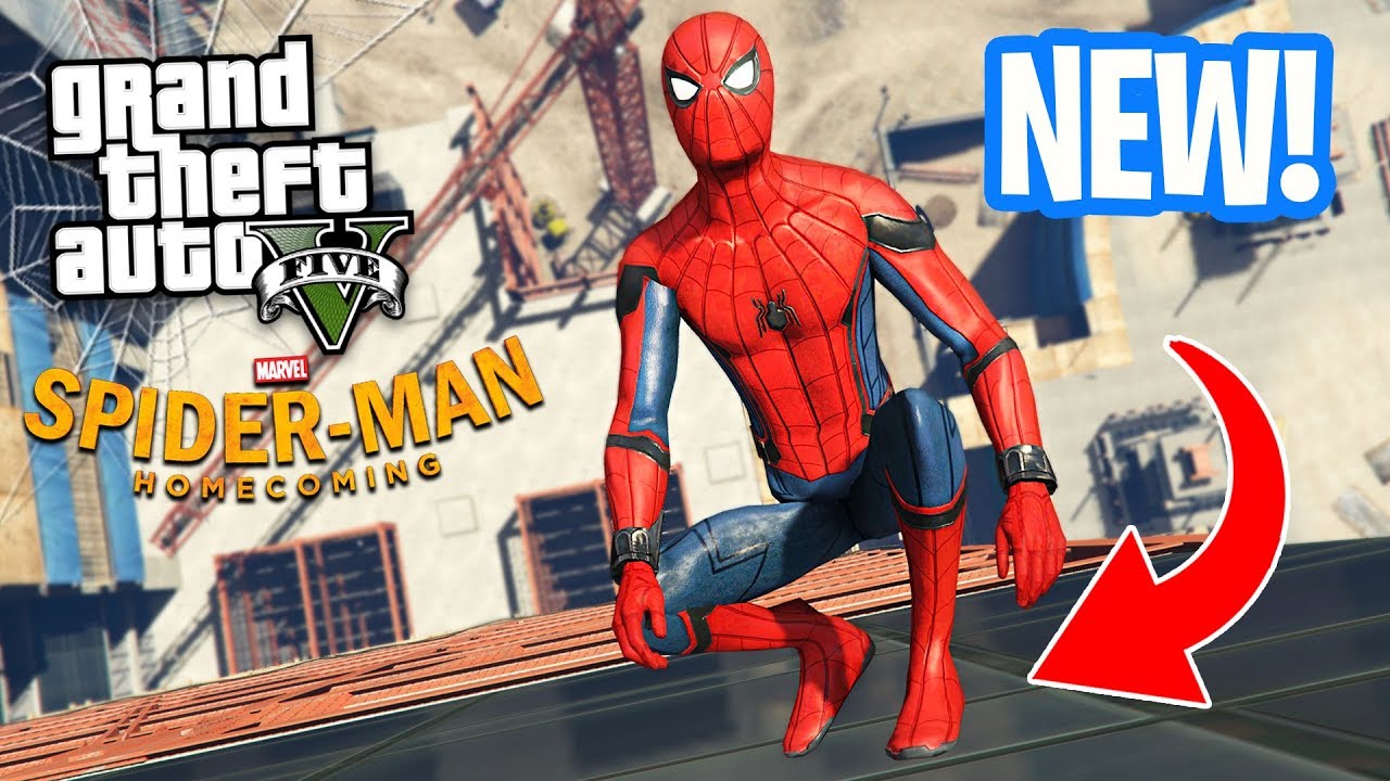 ULTIMATE SPIDERMAN MOD!! (GTA 5 Mods)