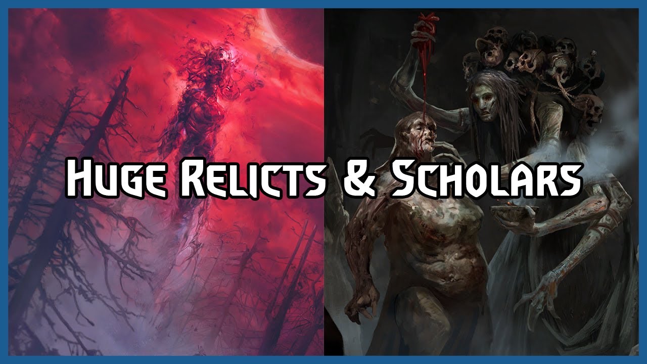 GWENT | HUGE RELICTS AND SCHOLARS | BALANCE COUNCIL RECOMMENDATIONS IN DESCRIPTION