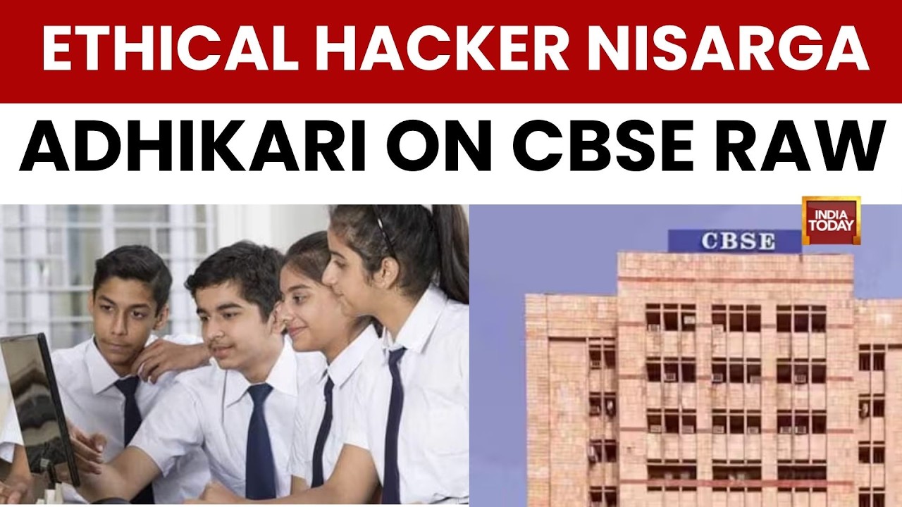 Ethical Hacker Nisarga Adhikary Speaks On CBSE Row | On Screen Marking System | Rahul Meets Students