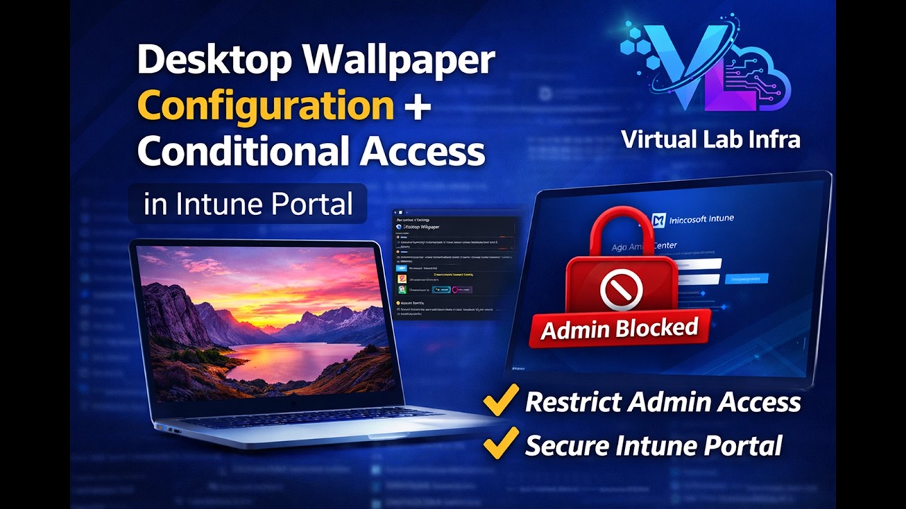 MD 102 08 - Intune Configuration Profiles + Conditional Access Explained | Real Lab Demo