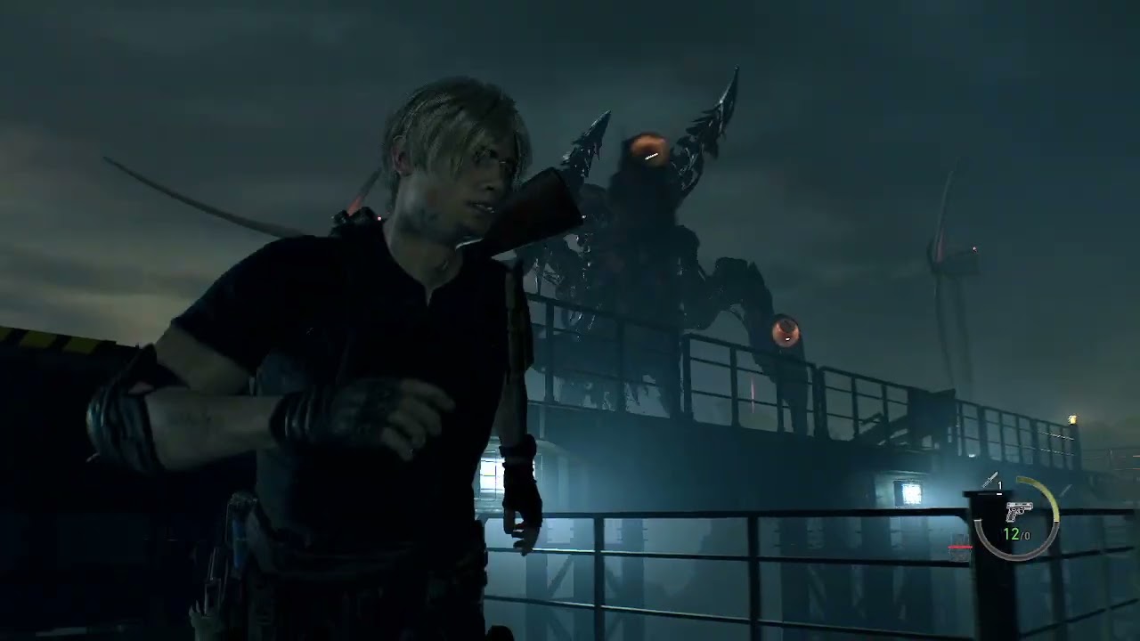 Jogando Resident evil 4 no controle #30