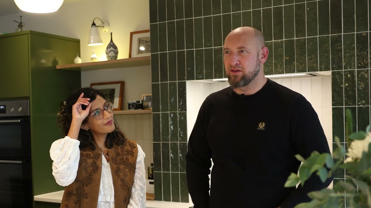 Priscilla & Carl from Bromley – Luca Bespoke Painted Kitchen - Real Customer Kitchens