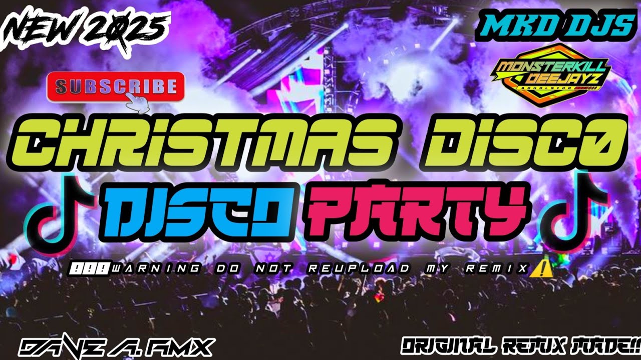 NEW 🔥 CHRISTMAS DISCO PARTY / PASKO SA DAMDAMIN NONSTOP REMIX | DJ DAVE A. RMX