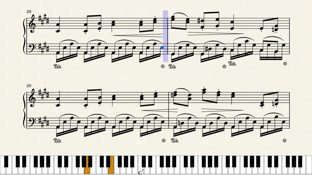 Fantasiestücke nach Liedern von F. Schubert; 5. Des Baches Wiegenlied - Gustav Lange, Op. 90