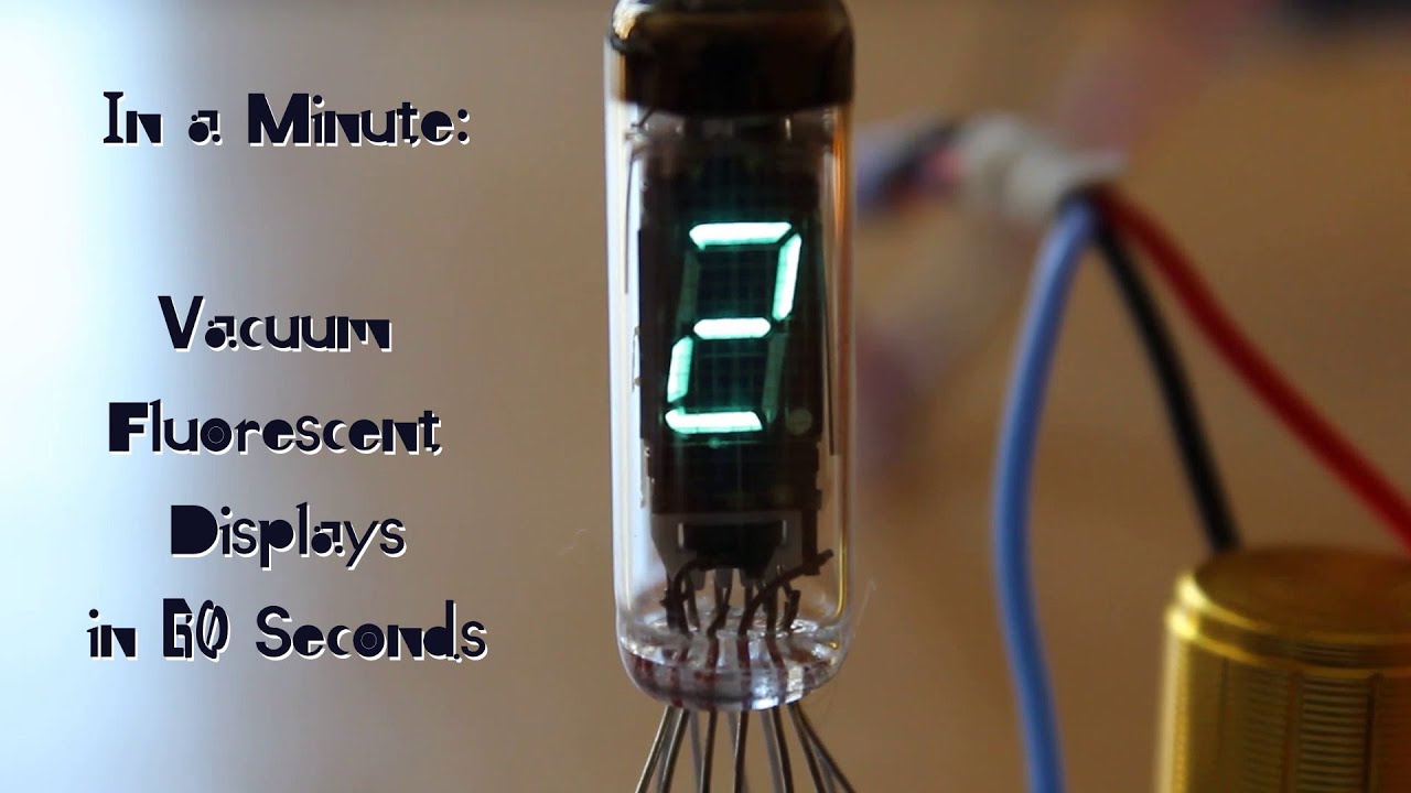 In a Minute: Vacuum Fluorescent Displays in 60 Seconds