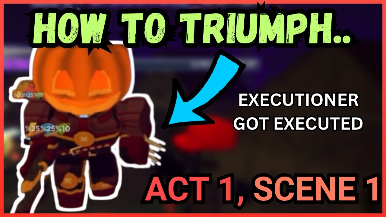 Tips On How To Beat The Executioner (Noob-Friendly).. (ACT 1) || Roblox TDS Solar Eclipse