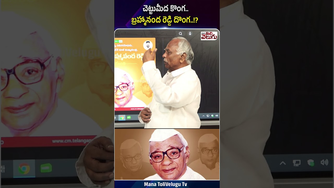 చెట్టుమీద కొంగ..బ్రహ్మానంద రెడ్డి దొంగ..!? | ManaTolivelugu