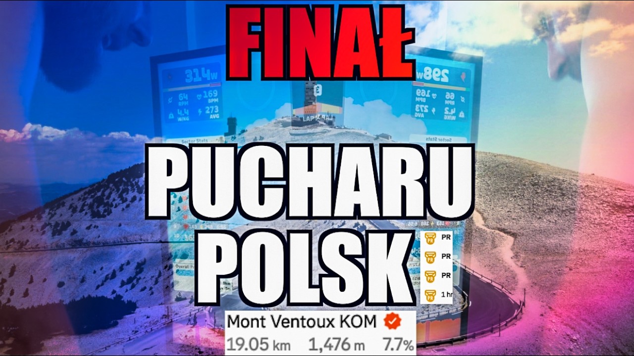 Finał Pucharu Polski na Ventoux! 1500 m przewyższeń, cierpienie i nowe PR! 💥