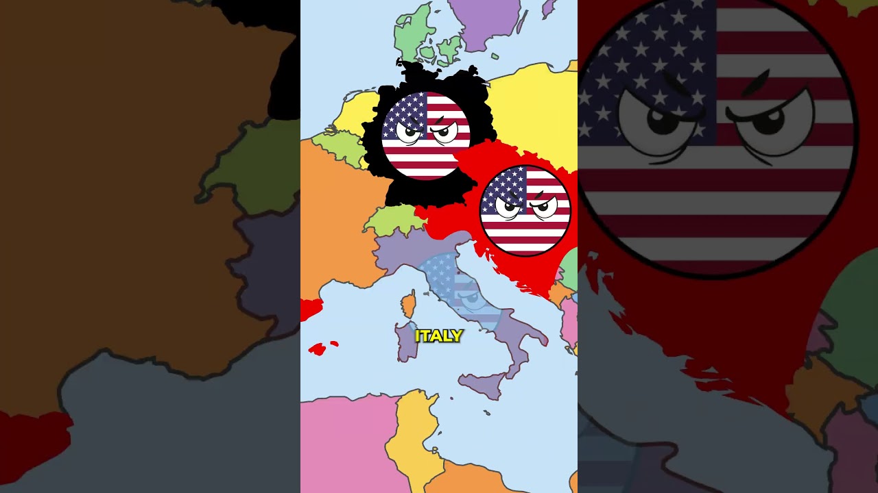 The USA Has Declared WAR to Only 10 Countries! #geography #maps #usa