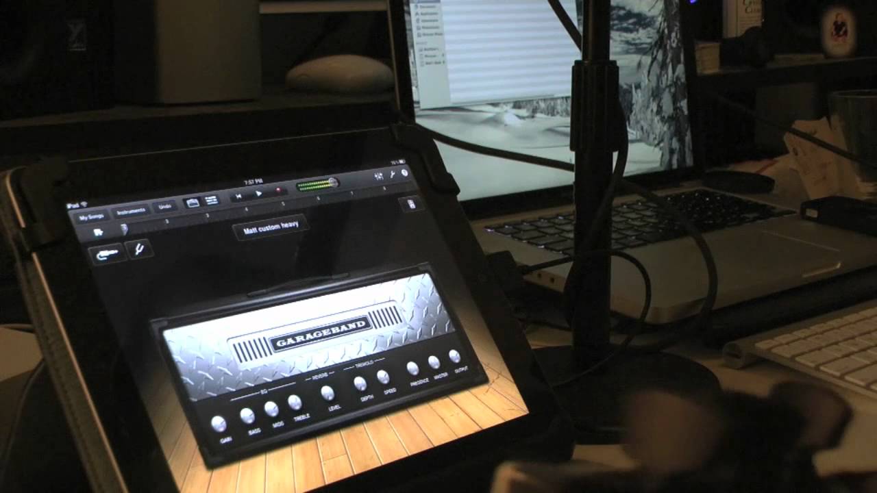 Testing out the Apogee Jam with Garageband