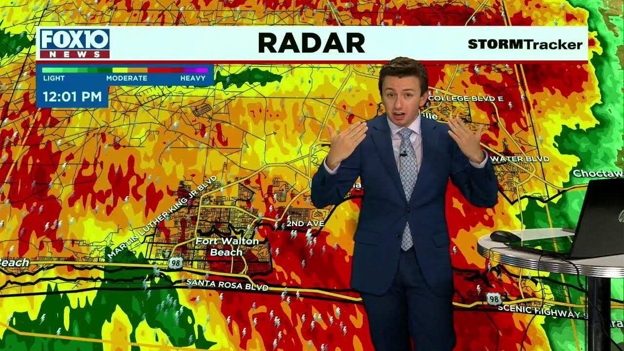 Tornado warning for Santa Rosa County
