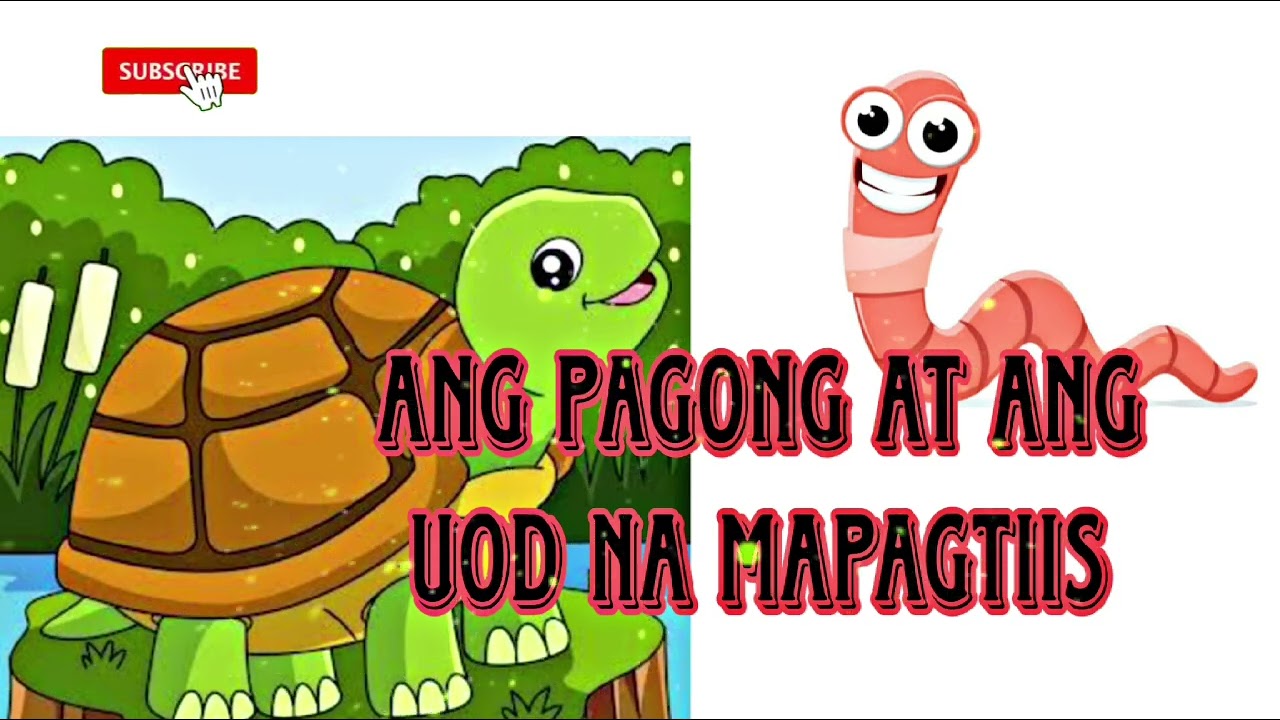 Ang Pagong at ang Uod na mapagtiis | Pabula | Story for Kids | Aral ng Kwento