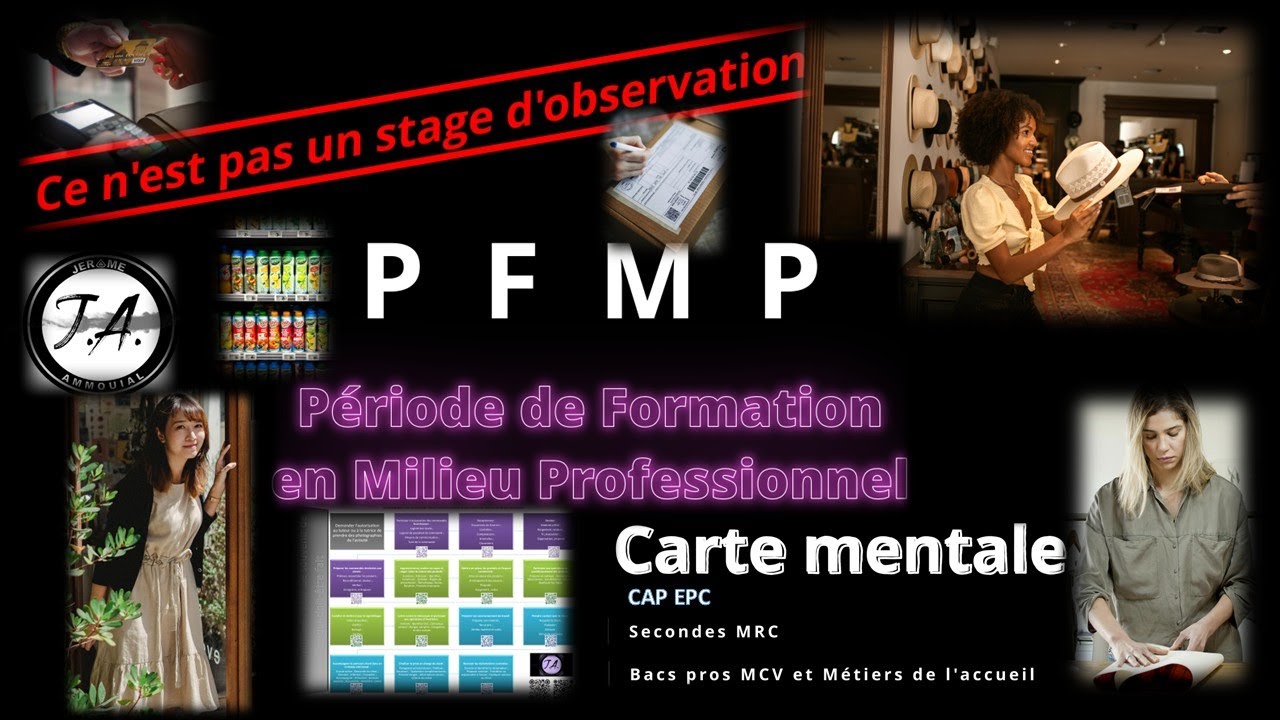 Se souvenir de tout ce qui a été fait en PFMP : Une carte mentale simple et efficace.