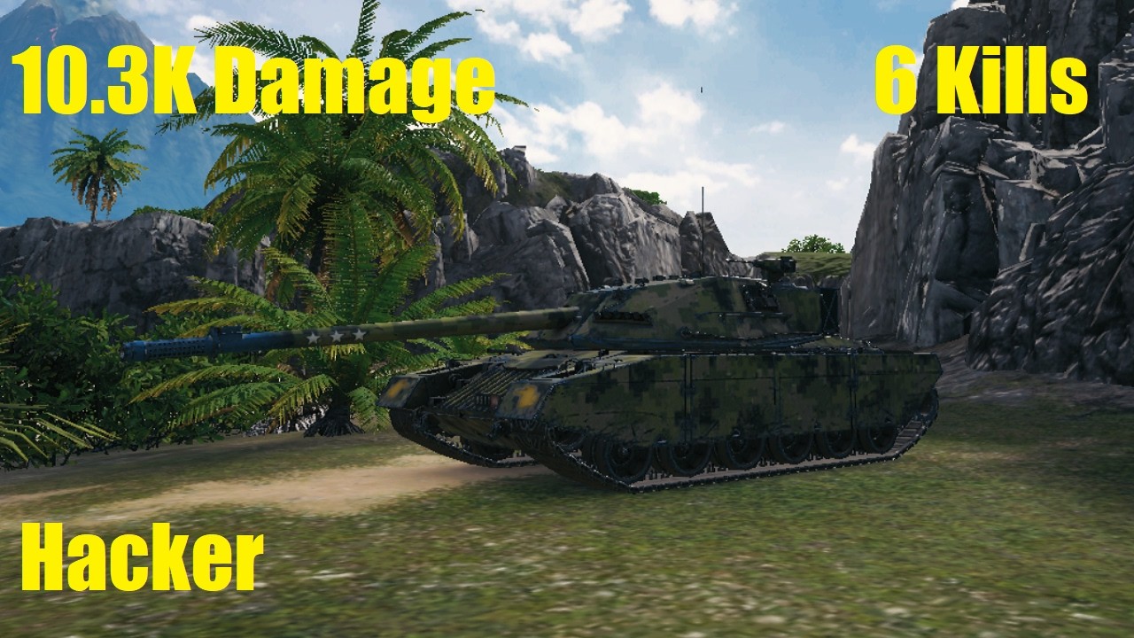 WoT Hacker - 6 Kills 10.3K DMG (Oyster Bay)