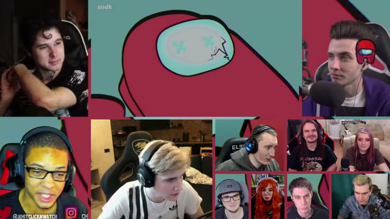 ОН НЕ БЫЛ ПРЕДАТЕЛЕМ | Among Us | Сыендук x MiatriSs [REACTION MASH-UP]#1212