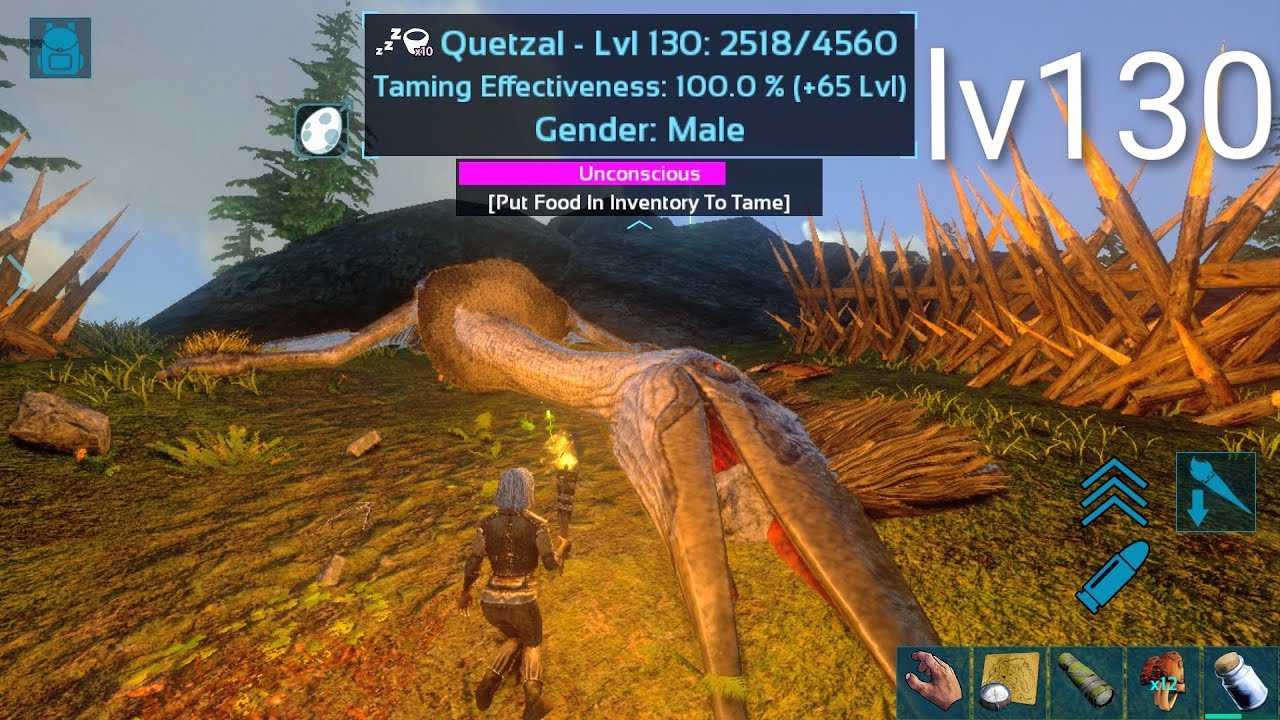 Ark mobile old tame quetzal
