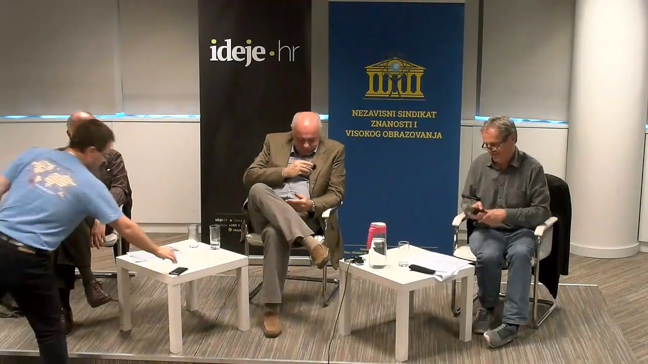 Ivan Padjen i Žarko Puhovski. Diskusija dvojice doajena, 23.5.2019.