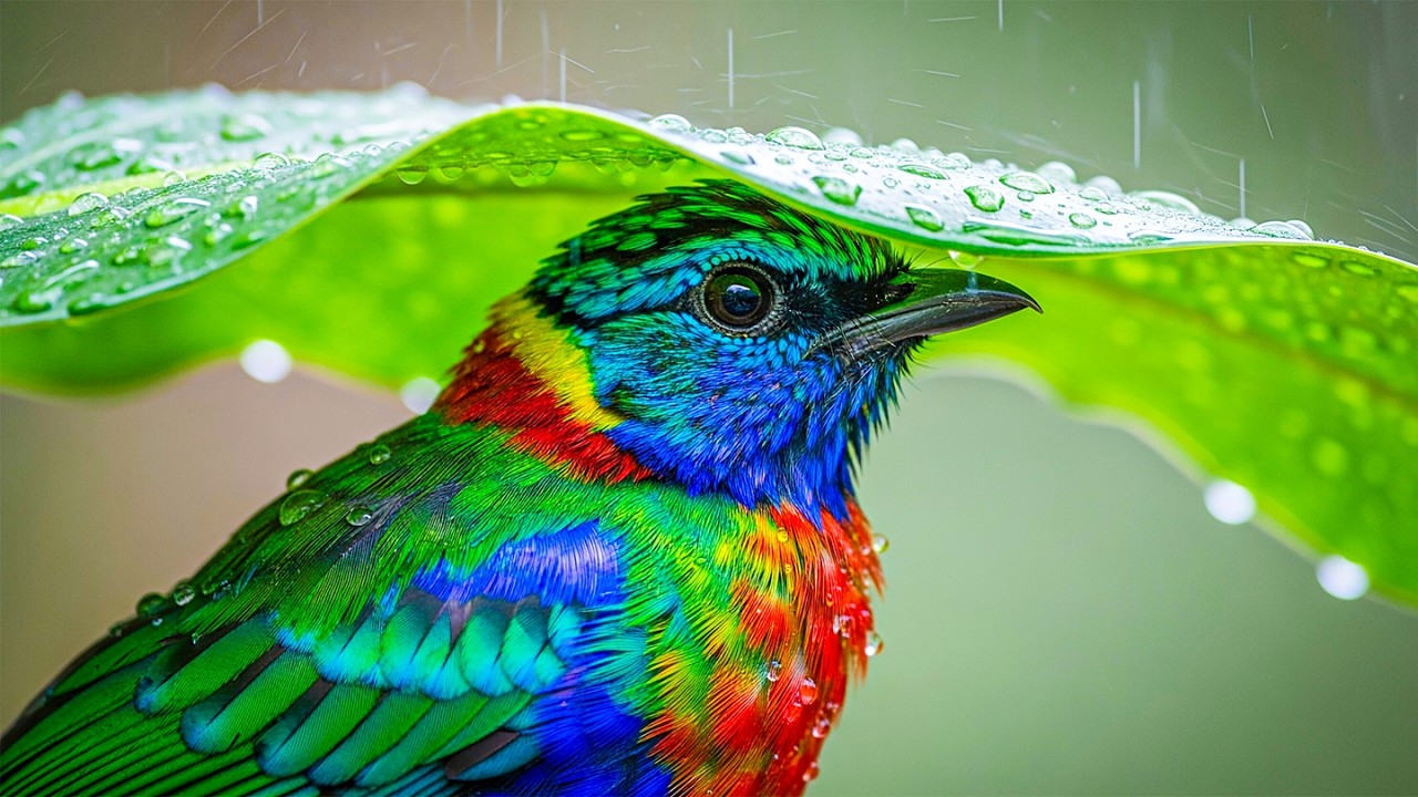 Rain & Birdsong Ambience for Deep Relaxation, Stress Relief & Sleep