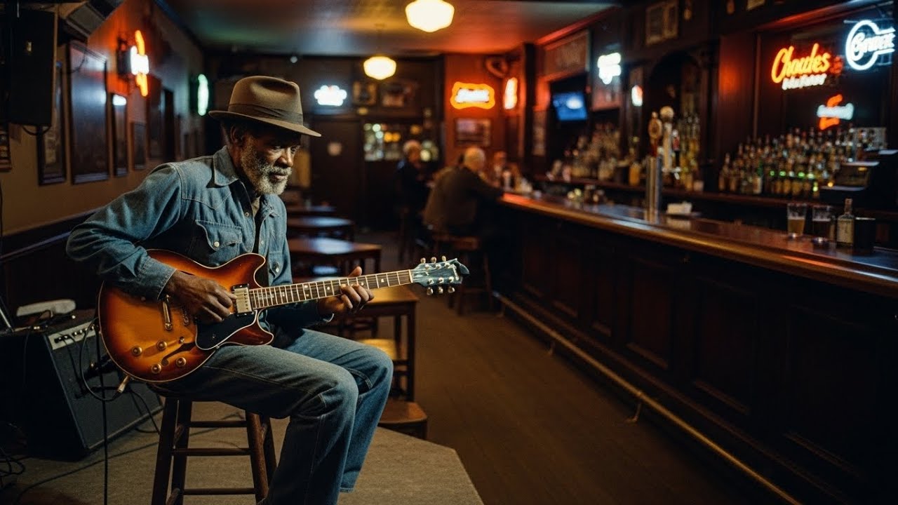Slow & Soulful Electric Blues | BB King Style Blues for Relaxation