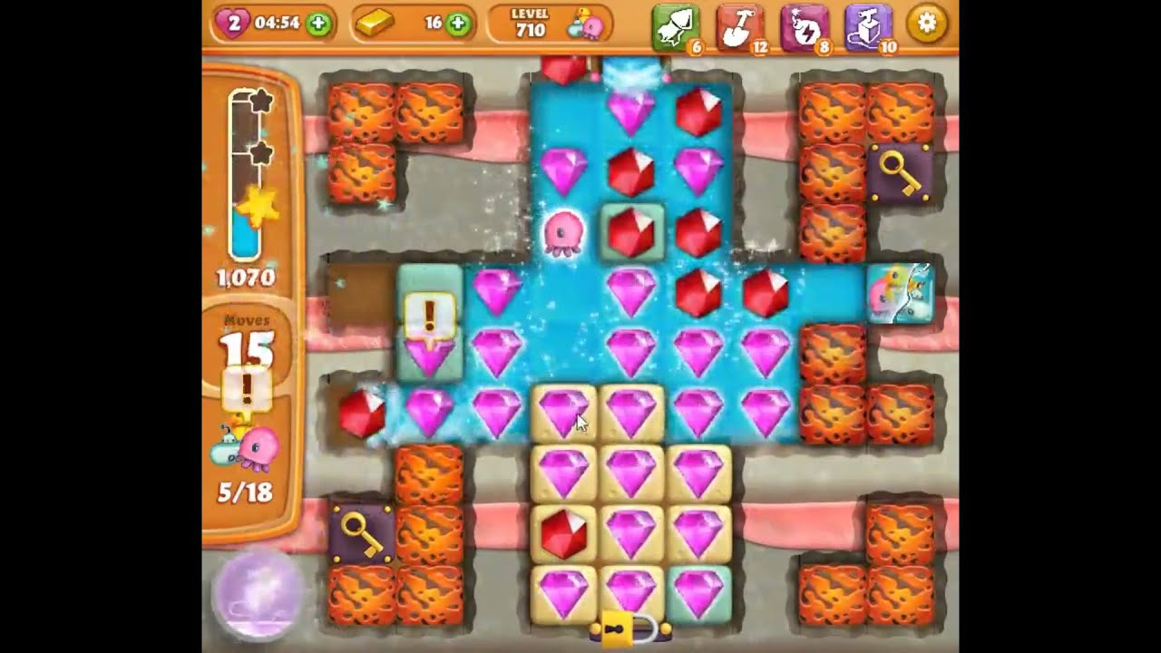 Diamond Digger Saga Level 710