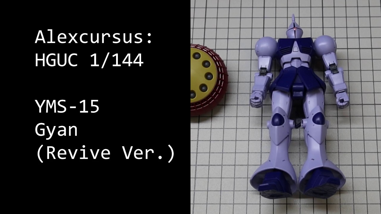 YMS-15 Gyan HGUC 1/144 Revive SAGA