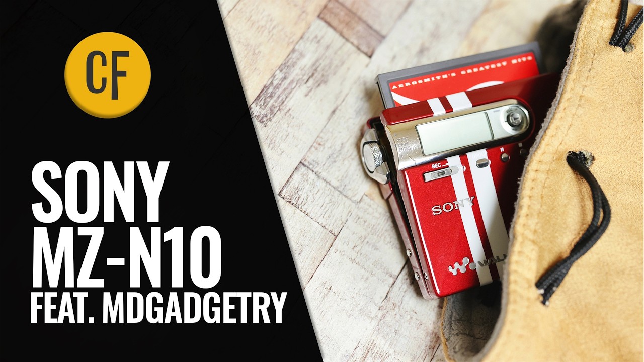 Обзор Sony MZ-N10 MiniDisc от MDGadgetry.