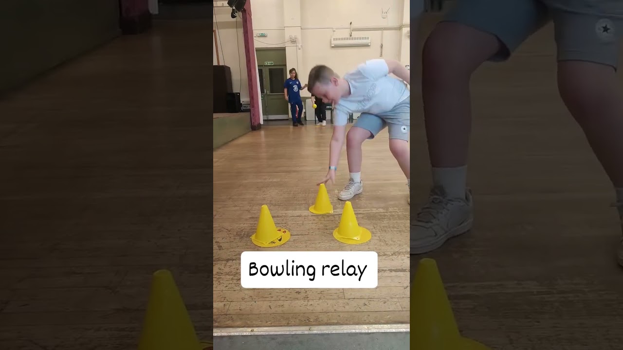 Primary PE Game for rolling skills.