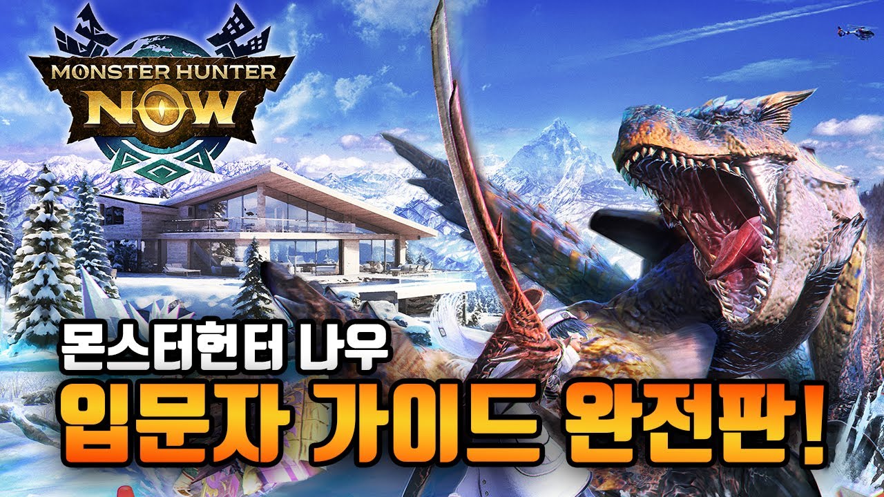 뉴비를 위한 몬스터헌터 나우 입문 가이드!