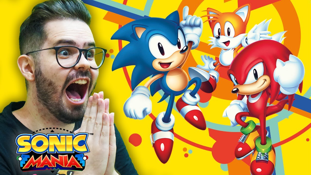 Pai Troll jogando SONIC MANIA - Parte #01