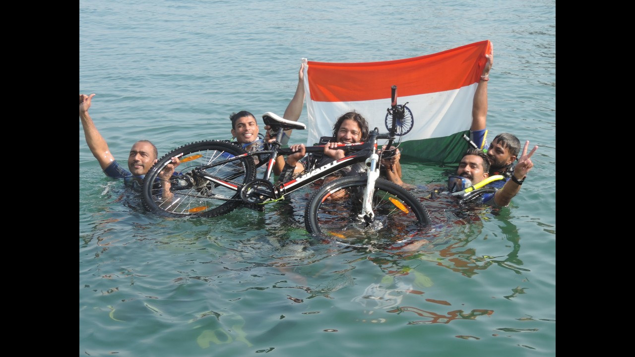 World's 1st Under Sea Cycling Experience/ My Real Adventure, Part 2/2