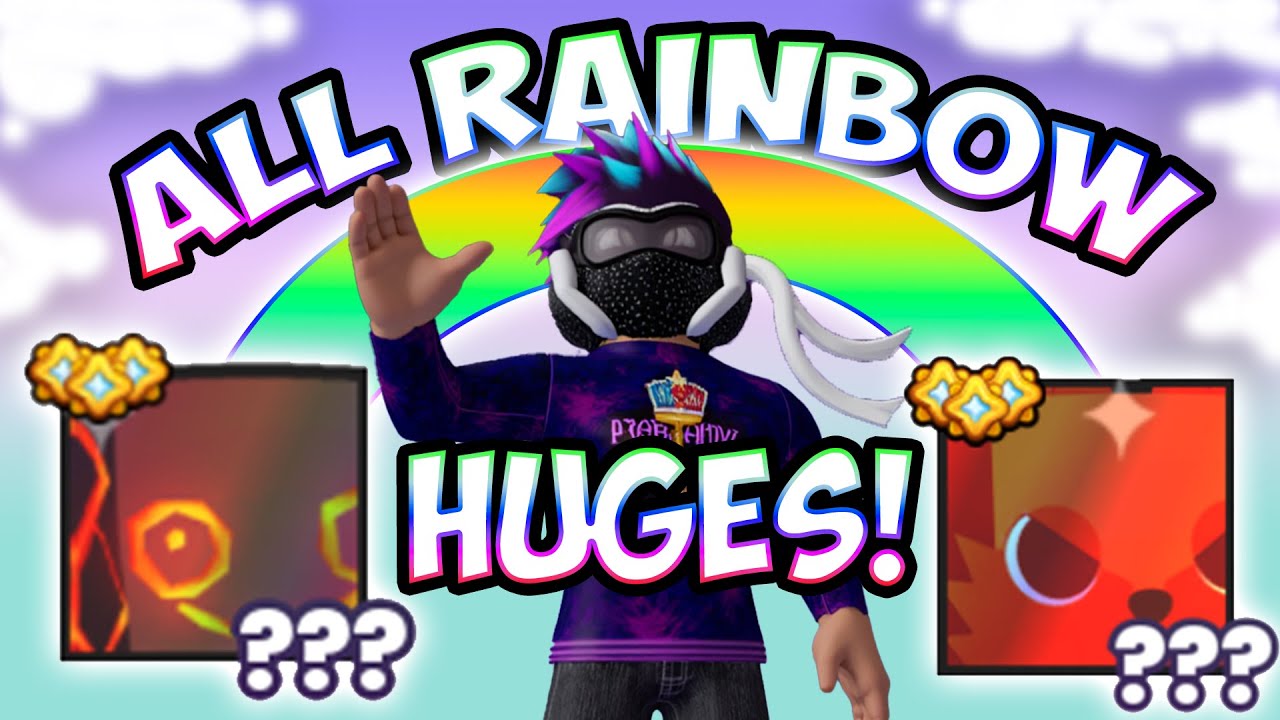 ALL RAINBOW HUGE GIVEAWAY in Pet Simulator 99 🌈LIVE