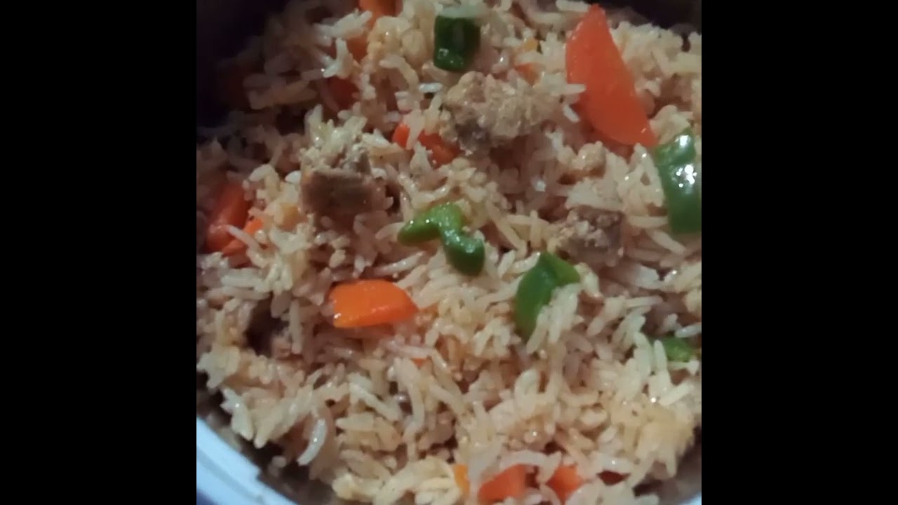 Chicken keema and Chicken Friedrice 