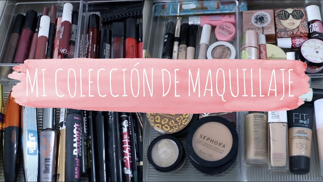 MI COLECCION DE MAQUILLAJE | Laura Yanes