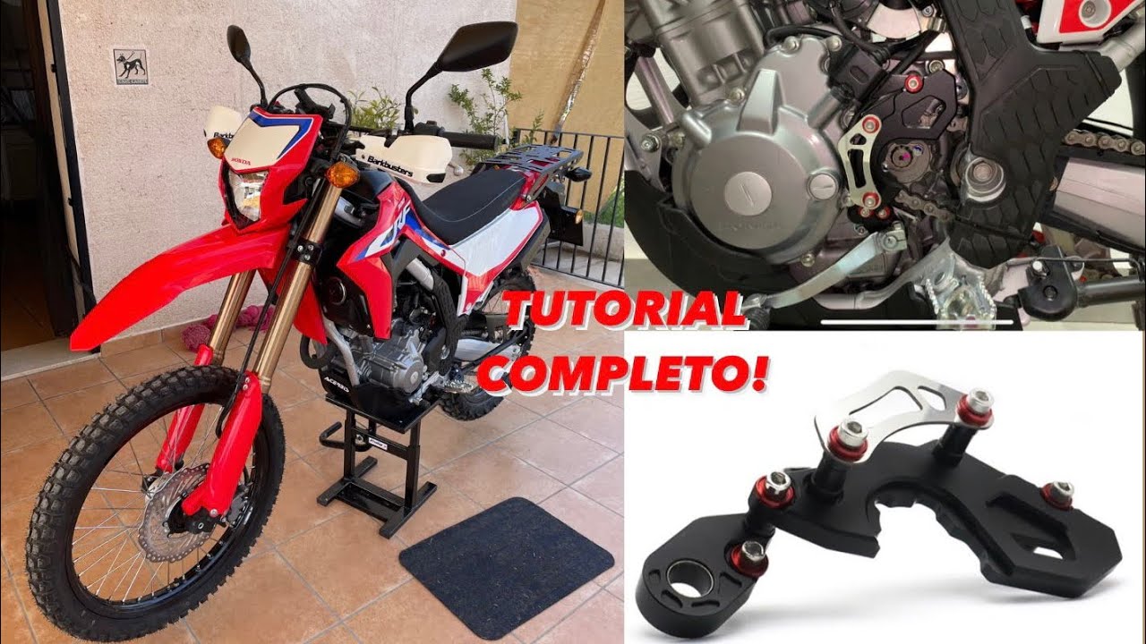 ESTABILIZADOR PALANCA DE CAMBIO HONDA CRF 300 L. Tutorial de instalación paso a paso.