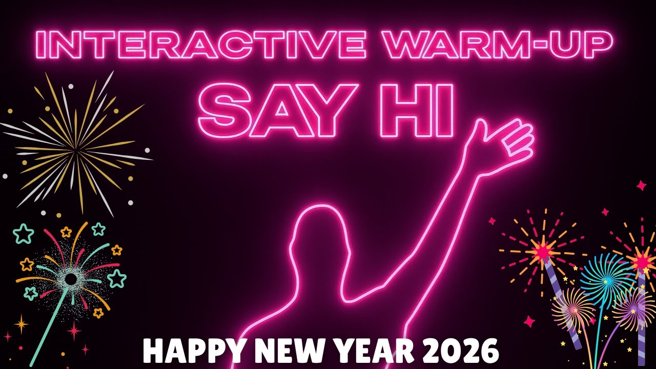 Immersive Interactive Warm Up &ndash; Viral Interactive Game  Happy New Year 2026 Special 🎉🔥