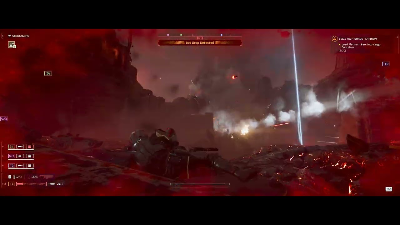 HELLDIVERS 2 rapid extraction platinum bars is impossible and i love it