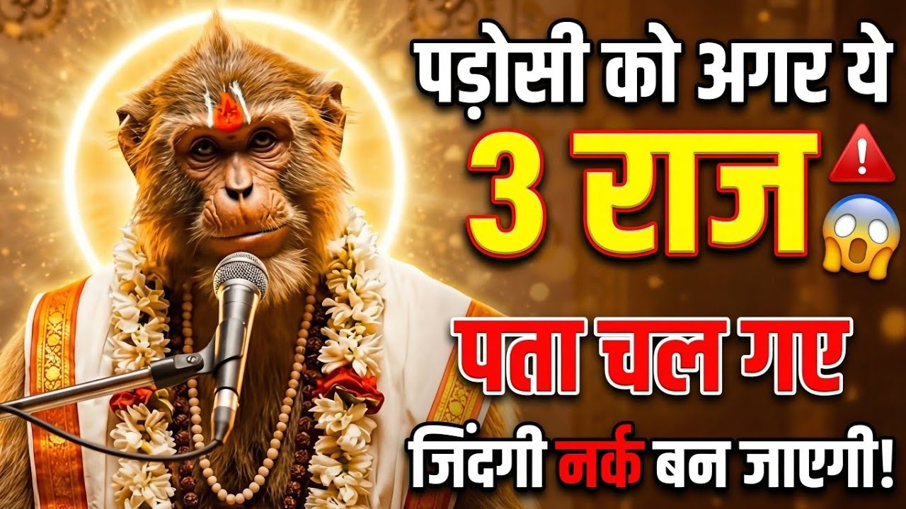 पड़ोसी को अगर ये 3 राज पता चल गए तो जिंदगी नर्क बन जाएगी! आज ही सावधान हो जाएं 😱