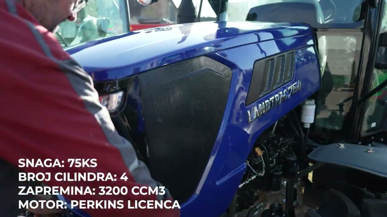 Landtrac TB754C-III 4WD traktor