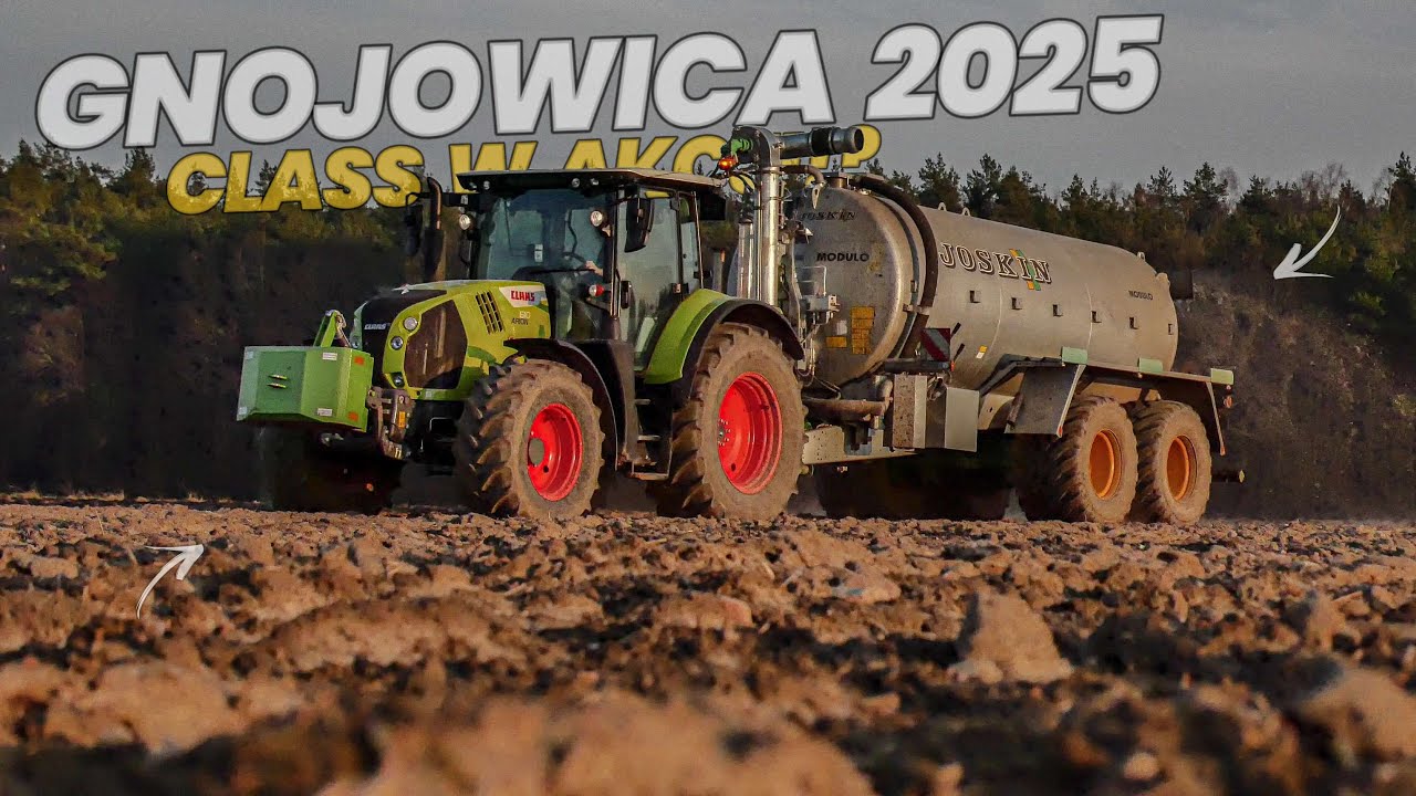 ☆Rozpoczęcie Sezonu 2025 ☆ Gnojowica W GR SKARADZIŃSKI☆ CLAAS W AKCJI ☆