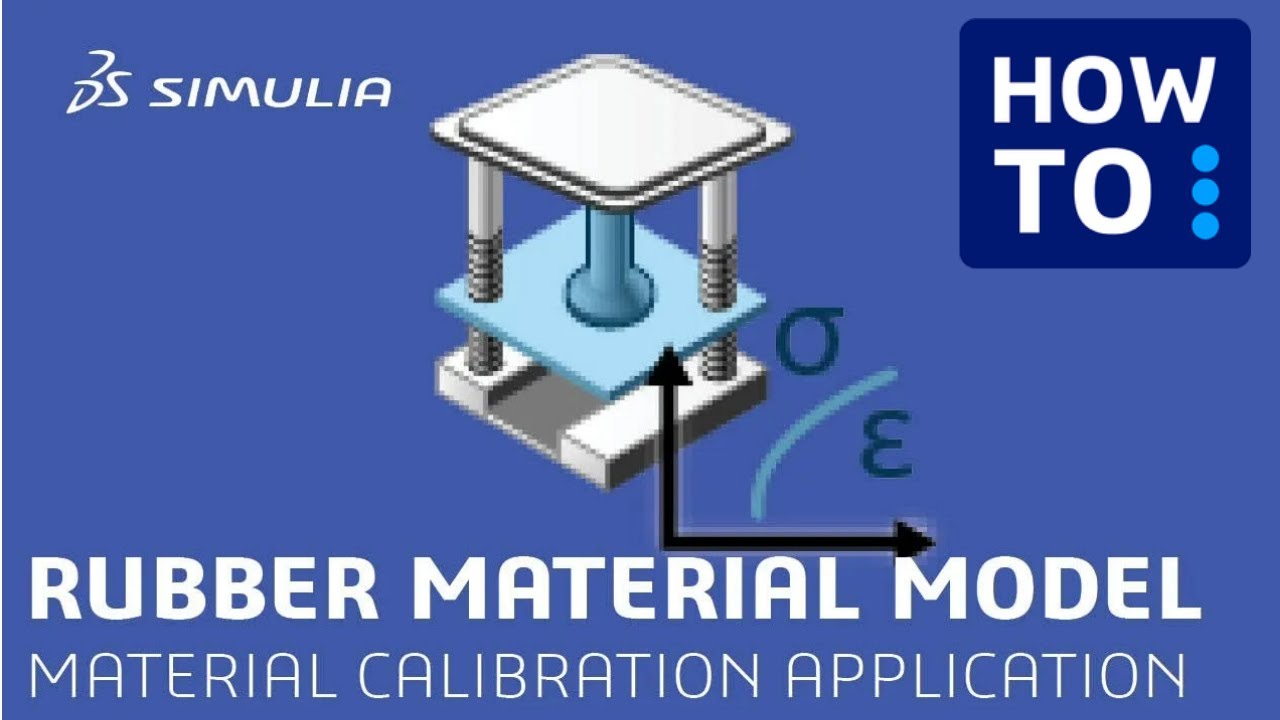 Calibration of a Rubber Material Model for Abaqus | Material Calibration Application