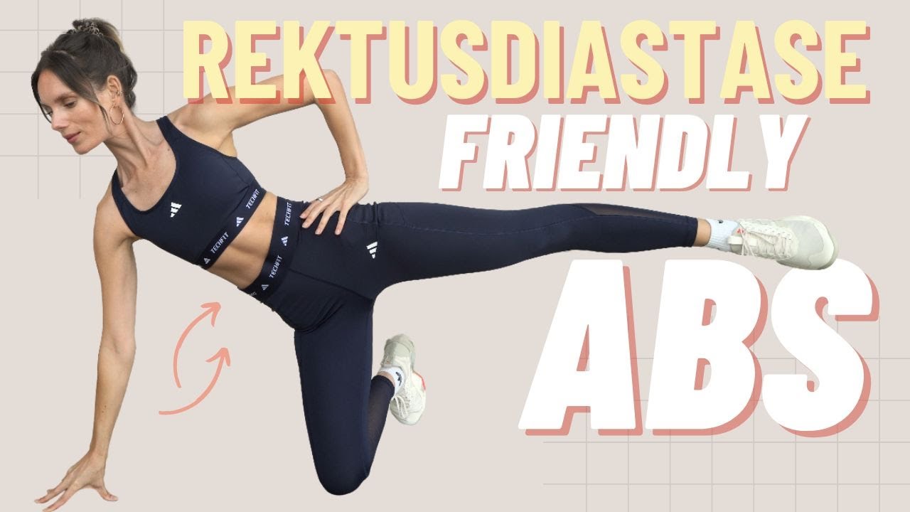 20 MIN Rektusdiastase schließen Workout - ab 1,5 Finger breit!! Bauchtraining nach der Geburt!