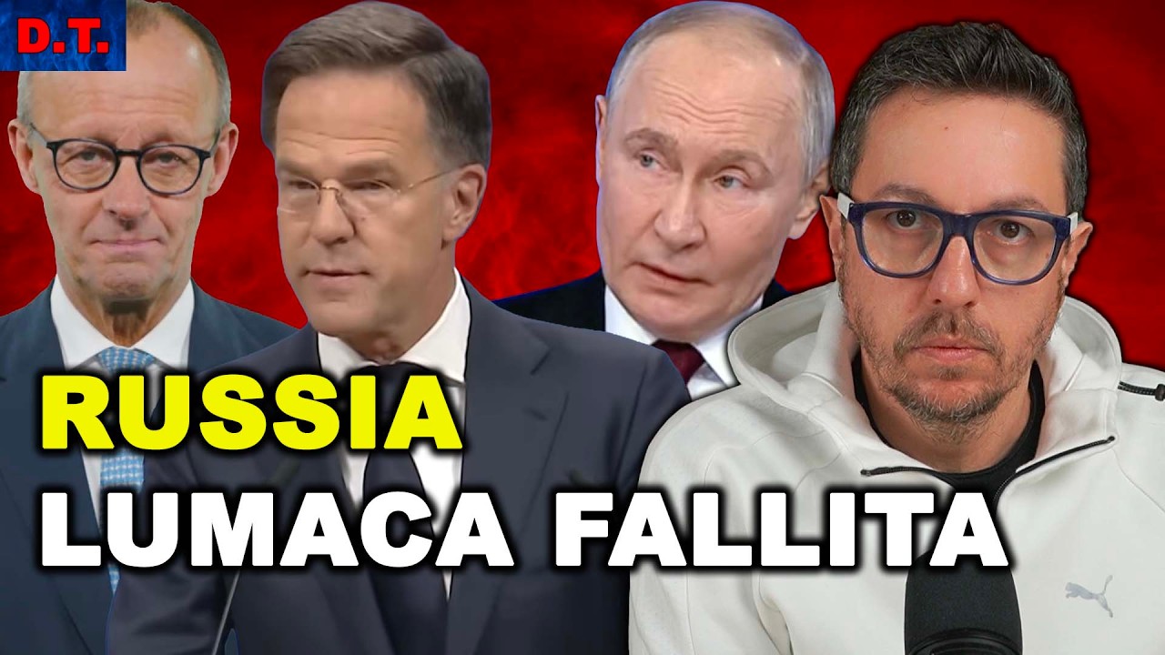 RUTTE: LA RUSSIA AVANZA COME UNA LUMACA | GERMANIA: STA PER FALLIRE