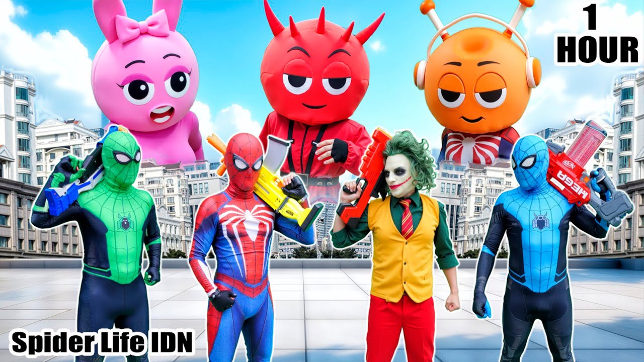 🕷️Waktu Spider-Man Dikejar Superhero Zombie! Ngeri! 😱🧟