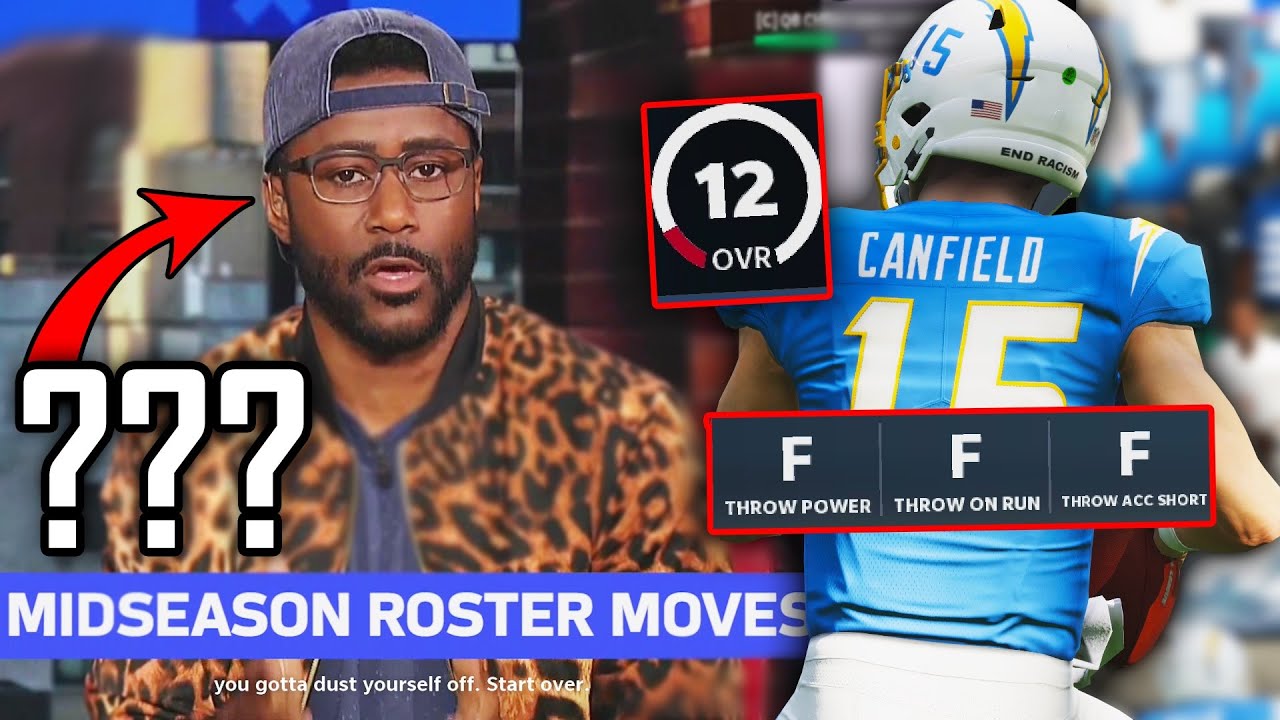 12 Overall QB Experiment LITERALLY BREAKS The Game l Madden 21 Experiment