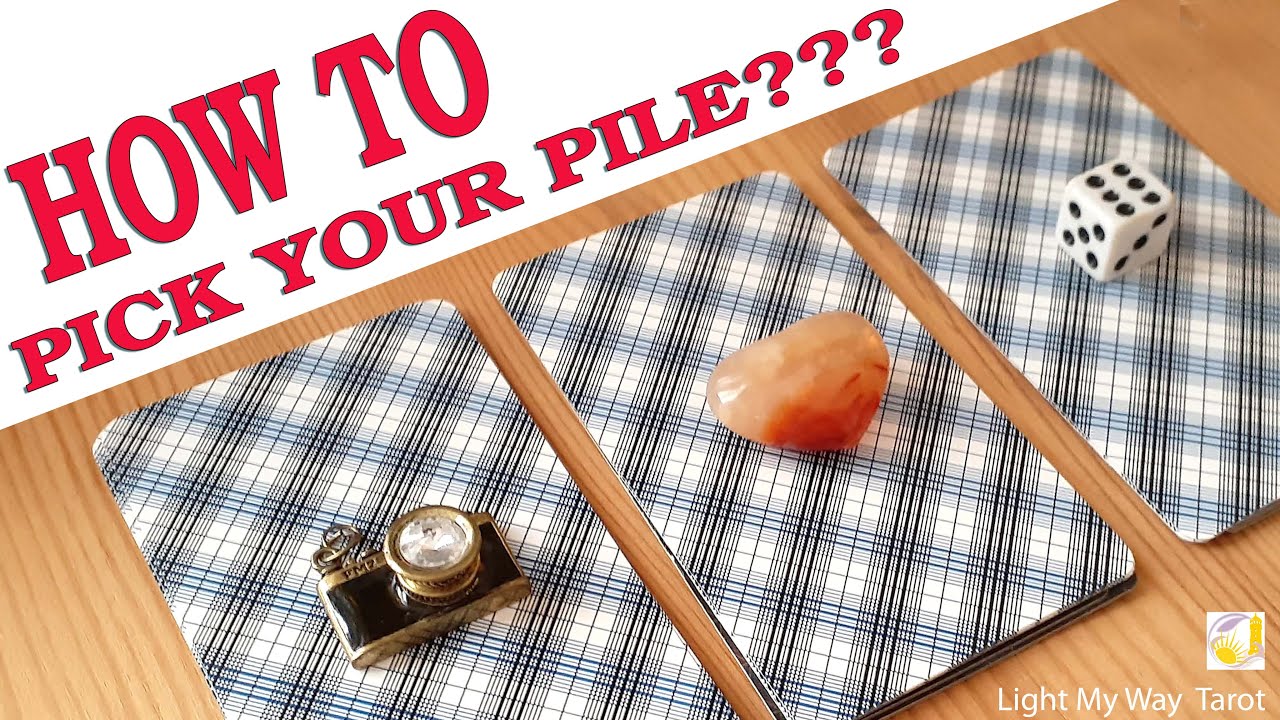 HOW TO PICK YOUR PILE/Pick a card Tutorial/GET THE RIGHT ANSWERS/Relationship Tarot Reading/LOVE