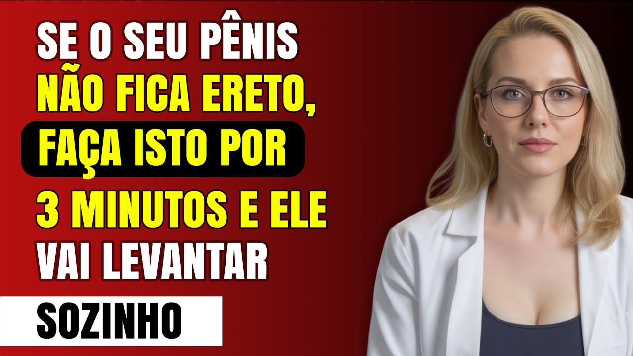 IDOSOS façam isso 3 minutos toda manhã — a potência masculina se recupera