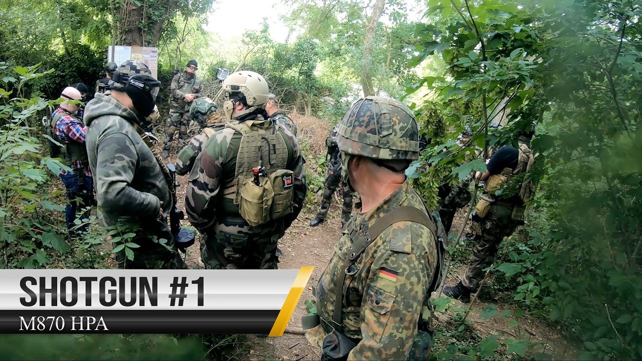 M870 HPA SHOTGUN - Gameplay | CQB Orgemont |