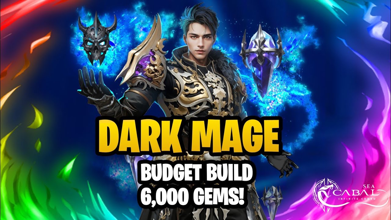 DARK MAGE BUDGET BUILD IN CABAL INFINITE COMBO SEA 😎