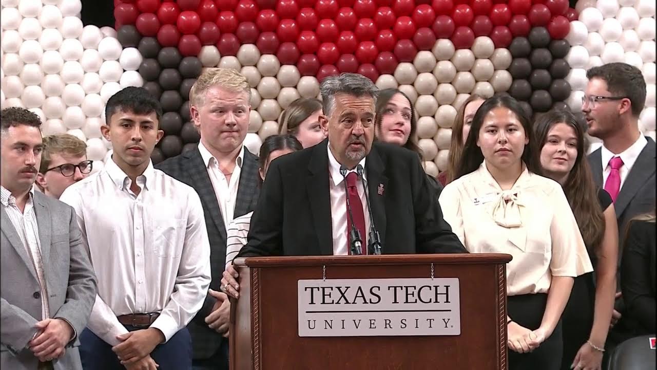 Fall 2025 Official Texas Tech Ring Ceremony